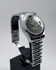 Seikmod Seikojust Black Arabic Dial Nh35 Automatic Sapphire Fluted Bezel