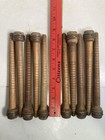 Wood Bobbins Spools Wooden Industrial Style Spindles 8 75  Wooden Quills Lot-10 