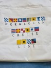 Estate Vtg 70s-80s Sturdy Norwegian Cruise Line Cruise Ship Tote Bag Ss Norway
