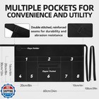 Nlus 2 Pack Server Apron With 8 Pockets  Water-resistant Waiter Waitress Wais