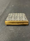 Purse Form Powder Compact Lid And Mirror Vintage