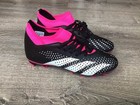 Adidas Predator Accuracy 4 Fg Youth Size 7 Soccer Cleats Black Pink Gw4600