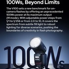 Godox V100 V100s 100w Flash Ttl Speedlight 2 4g Wireless For Sony  us Version   