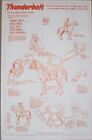 Complete Set Brown Horse Tack   Manual Marx Johnny West Thunderbolt Saddle Cobra