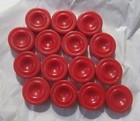 1930-1940s Backgammon 30 Red Yellow Checkers Game Pieces Vintage Bakelite Chips