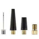 Ball Pump Needle Set Needle Nozzle Adapter Tire Pump Adapter Brass Bike Pump