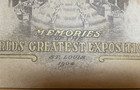 Atq Memories Worlds Greatest Exposition Book 1904 St  Louis Worlds Fair 125 Pics