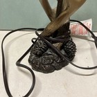 Table Lamp Deer Antlers Pinecones Hunting Cabin Western Decor Man Cave Euc