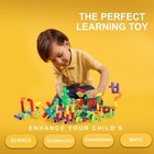 Stem Building Blocks Educational Toy For Kids Toddlers And Preschoolers