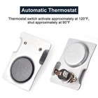 Hiorucet Gas Fireplace Magnetic Thermostat Switch  Switch