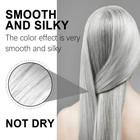 Semi Permanent Silver Gray Hair Dye Cream Washable Cosplay Hair Color 100ml