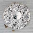 Gorham Yo-yo 30 Sterling Silver Stainless Steel Rope Floral Design Vintage