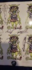 White Zombie Post Card Sticker Sheet Astro Creep 2000 Signed   Guitar Pick  Rob