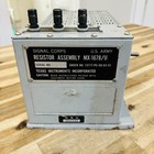 Vintage Us Army Signal Corps Resistor Assembly Mx-1678 u Texas Instruments