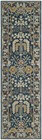 Antiquity Collection Runner Rug - 2 3  X 8   Dark Blue   Multi  Handmade Trad   