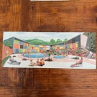 Vintage 1960s Majestic Hotel Brochure Hot Springs Arkansas Lanai Towers Pool Art