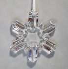 Crystal Snowflake Christmas Tree Ornament