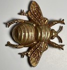 Vintage Joseff Of Hollywood Gold Tone Bumble Bee Figural Brooch