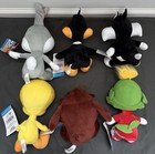 New Looney Tunes 7    Plush Set Of 6 Bugs  Daffy  Taz And More  Toy Factory 2025