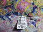 58  X 82  Easter Eggs On Purple Multicolored Cotton Fabric Oval Tablecloth Nwt