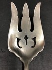 Vintage Antique Art Deco Serving Fork Sterling Silver Handle