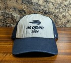 New 47 Brand 2024 Us Open Tennis Navy   White Adjustable One Size Hat Cap