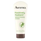 Aveeno Positively Radiant Exfoliating Facial Scrub  7 Oz  Soy Extract  Oil   Soa