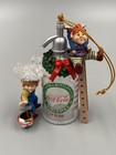 Vintage 1994 Elves Ornament Coca Cola Bottling Works Seltzer Surprise North Pole