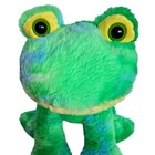 Dan Dee Collectors Choice Frog Plush 13 Inch Green Blue Stuffed Animal Toy