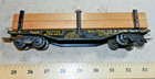 Marx O Gauge 33773 Boston   Maine 316ths Flat Car With Lumber Load