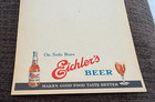 Vintage Eichler s Beer Paper Menu Insert Sheet John Eichler Brewing New York Ny