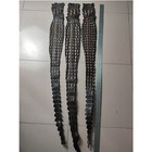 1 Pcs Genuine Crocodile Skin Leather Back Strap Hide Brown 51 X 4 75 