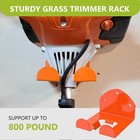 3x Weedeater Hanger Garage Organizer Trimmer Rack Wall Mounted For Grass Trimmer