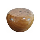 Vintage Koa Wood Calabash Bowl  Luau Tiki Bar Hawaii Poi Candy Nuts