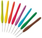 Clover 43-321 Amure Crochet Hook Set 8pcs Multicolor