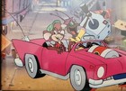 Capital Critters Animated Sitcom Framed Animation Cell