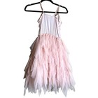 Nubichong Youth Girl Dress Size 10 New Fancy Ballerina Dance Event Pink Tutu