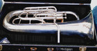Yamaha Yep321s Euphonium  Silver-plated 4 Valve   Case And Mouthpiece Included