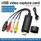Usb 2 0 Audio Video Vhs To Dvd Vcr Pc Hdd Converter Adapter Digital Capture Card