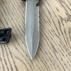 Ocean Master Dive Knife Titanium Beta Alloy With Sheath Green