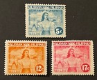 Travelstamps  1943 Philippines Stamps Scott  n29-n31 - Mint Mnh Og Set Of 3