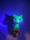 Vtg Hand Painted Multi Colored Cat Coin Bank 1960s Retro 