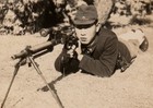 Wwii Japanese Soldier Type 96 99 Lmg Optical Sight Original Photo