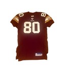 Reebok Team Issued Washington Redskins Laveranues Coles  80 Signed Nfl Jersey 52