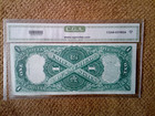 1917  1 One Dollar Large-size Banknote  nickname Of Sawhorse   Cu gemu