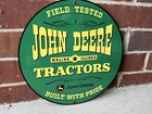 12 Inch John Deere Moline Farm Equipment Metal Sign