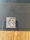 Switzerland Sitting Helvetia  Stamp 5 Rappen Sg47a 4 Margins Used Cat   25 Geneve