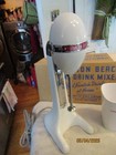 Vintage Mcm Rethamilton Beach Home Drink Mixer Model 51 W Oem Cup   Box White