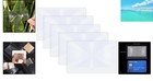 3x Pocket Magnifier - 5pcs Credit Card Size Fresnel Lens For Daily Readability