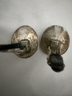 Vintage Sterling Silver Signed Native American Richard Begay Turquoise Earrings 